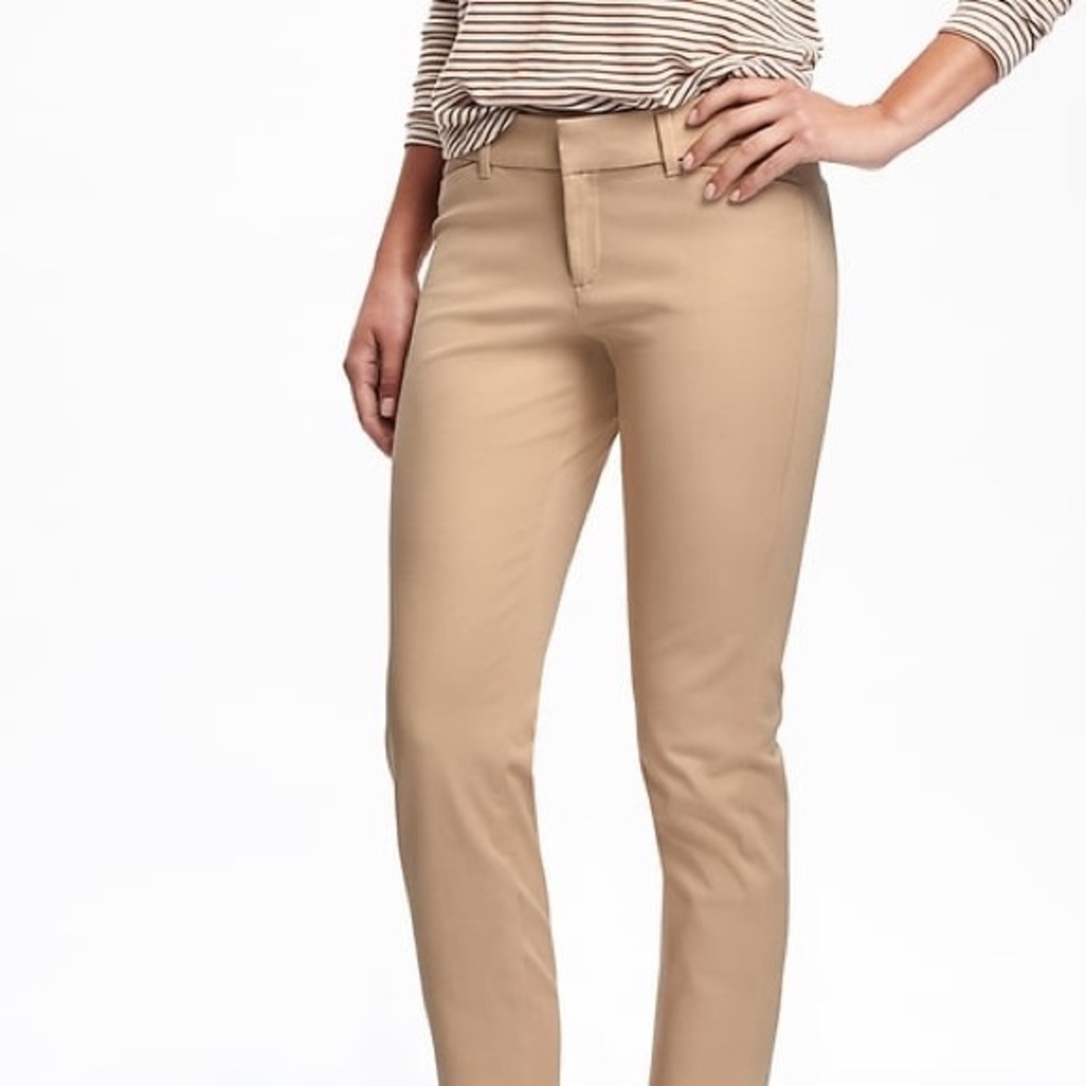 Old Navy mid rise ankle pixie slacks